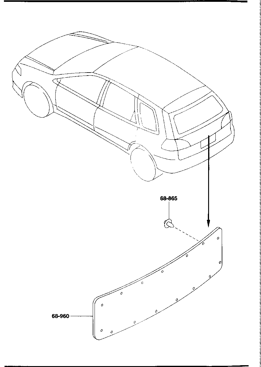 LIFT  GATE  TRIM