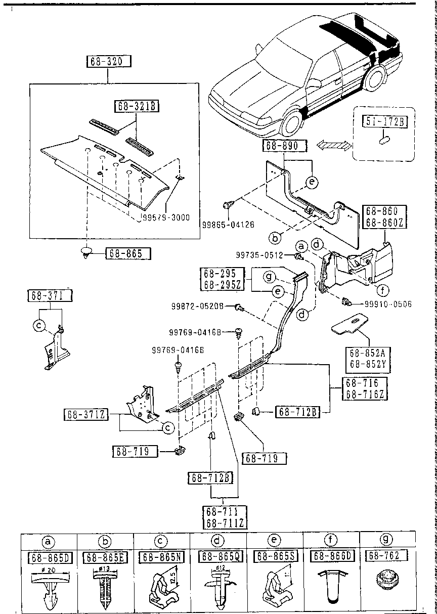 BODY  TRIM &  SCARF  PLATE