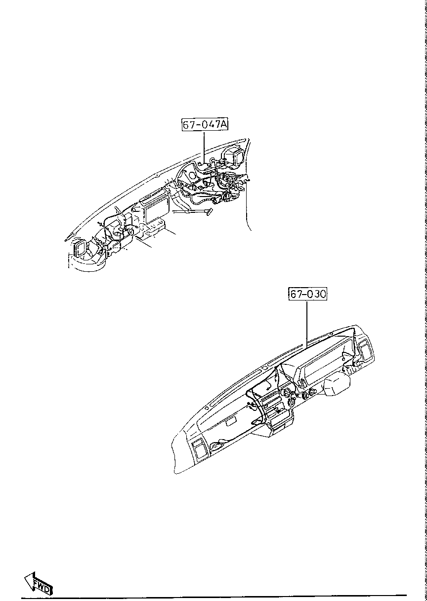 DASH BOARD  WIRE  HARNESS