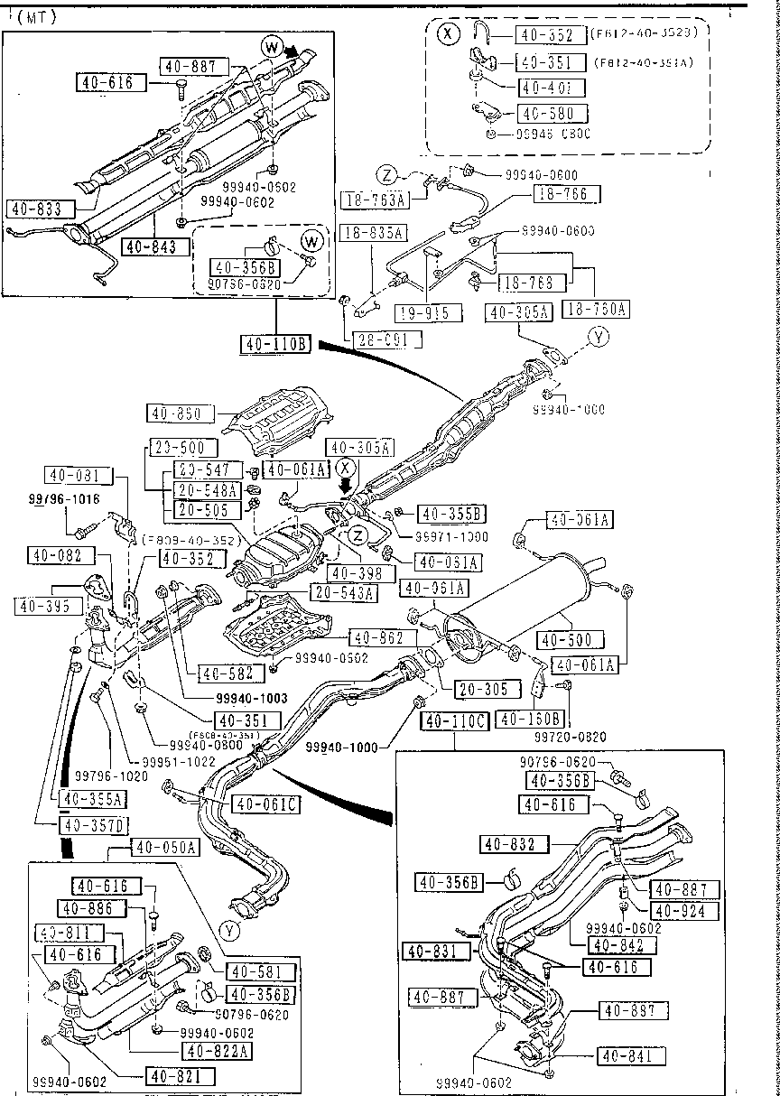 EXHAUST  SYSTEM (LPG)