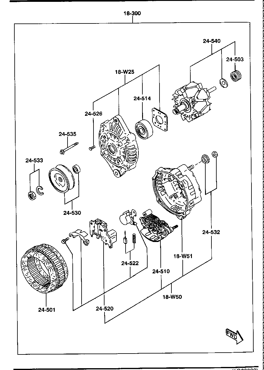 ALTERNATOR ( DIESEL)