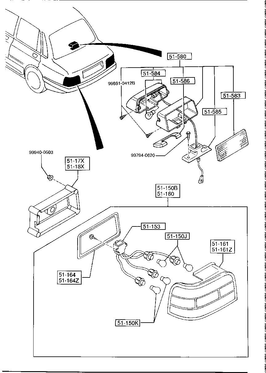 REAR  COMBINATION  LAMP