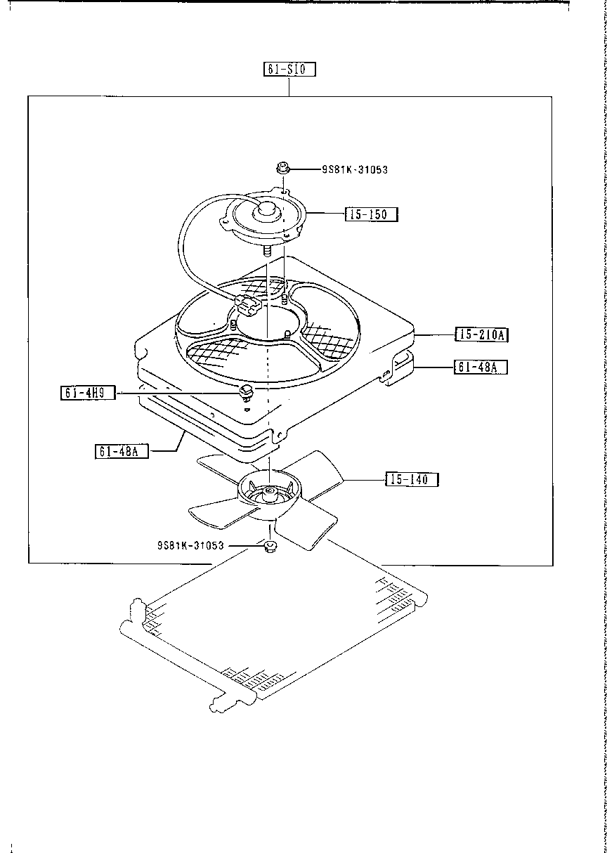 FAN  INNER PARTS ( AIR CONDITIONER)