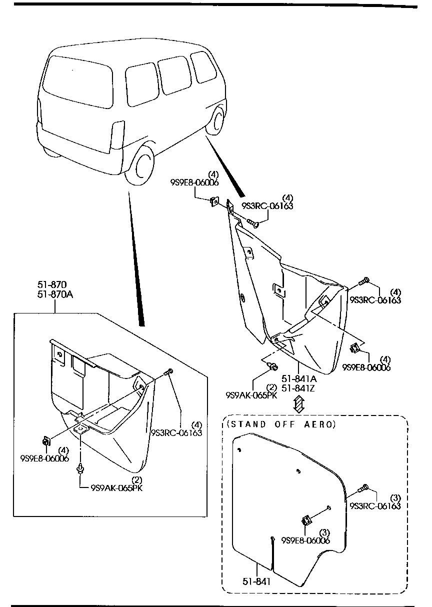 MUD  FLAP ( WAGON &  VAN)