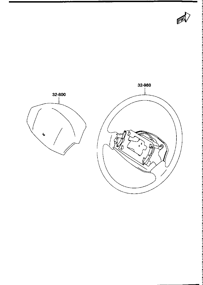 STEERING GEAR  WHEEL ( AIR  BAG  NOT EQUIPPED)( VAN>GA, VAN>PA, VAN>BUSTER &  TRUCK)