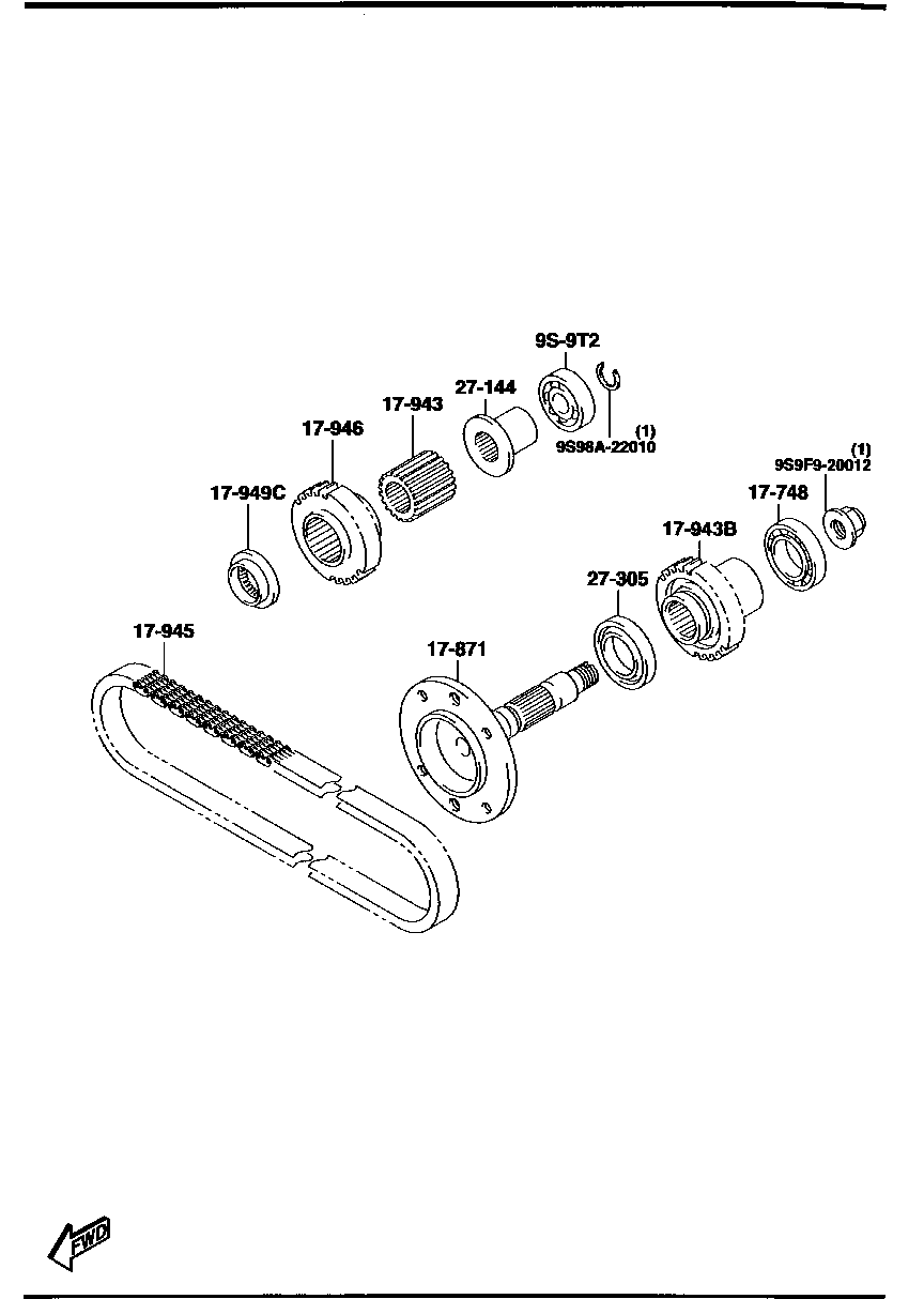 TRANSFER  GEAR (MT)(4WD)( WAGON)