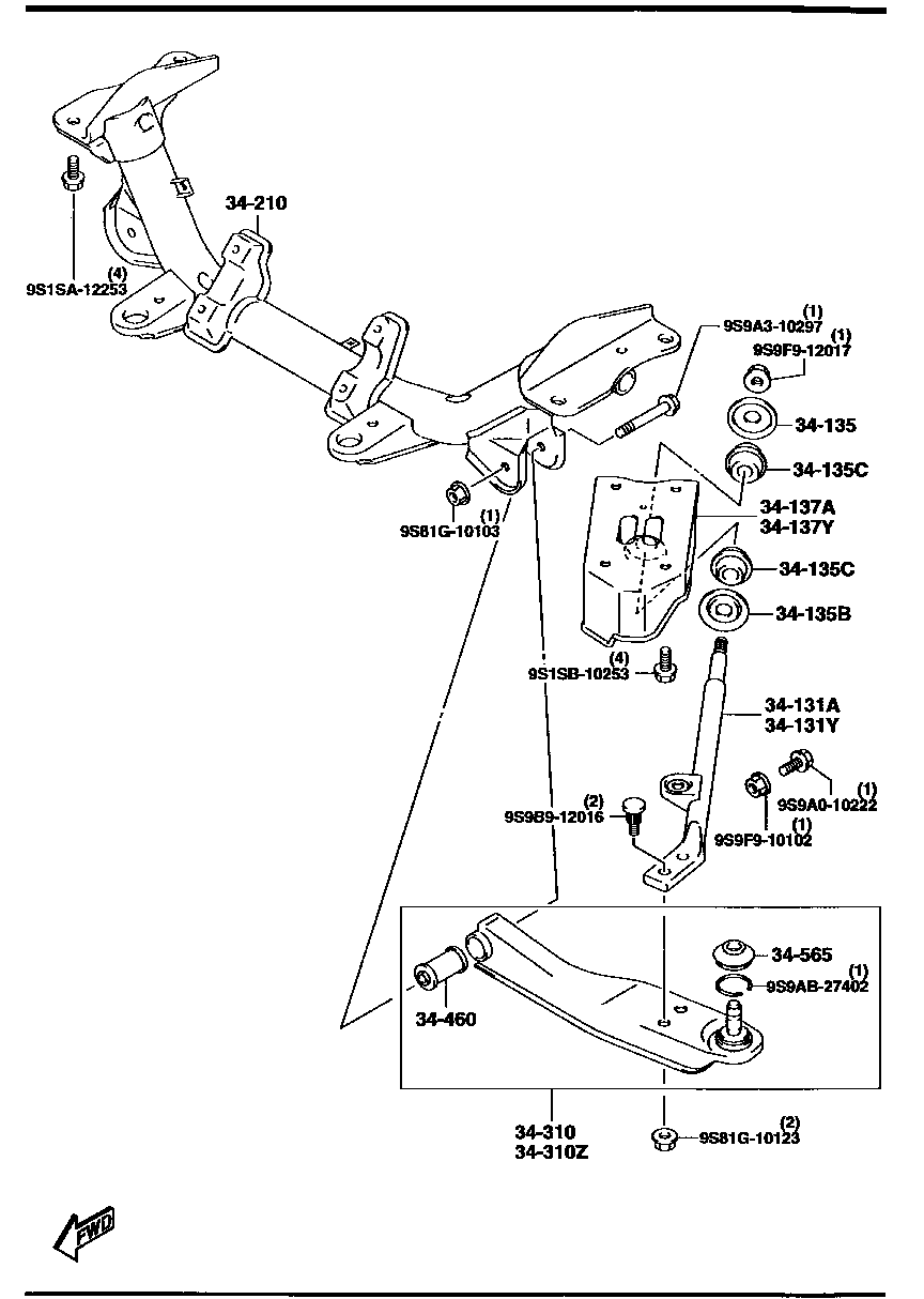 FRONT  SUSPENSION  FRAME