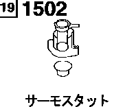 COOLING  SYSTEM( THERMOSTAT &  THERMOSTAT  CASE)