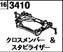 CROSSMEMBER &  STABILIZER