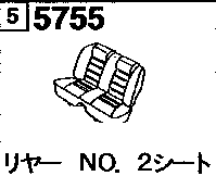 REAR NO.2  SEAT