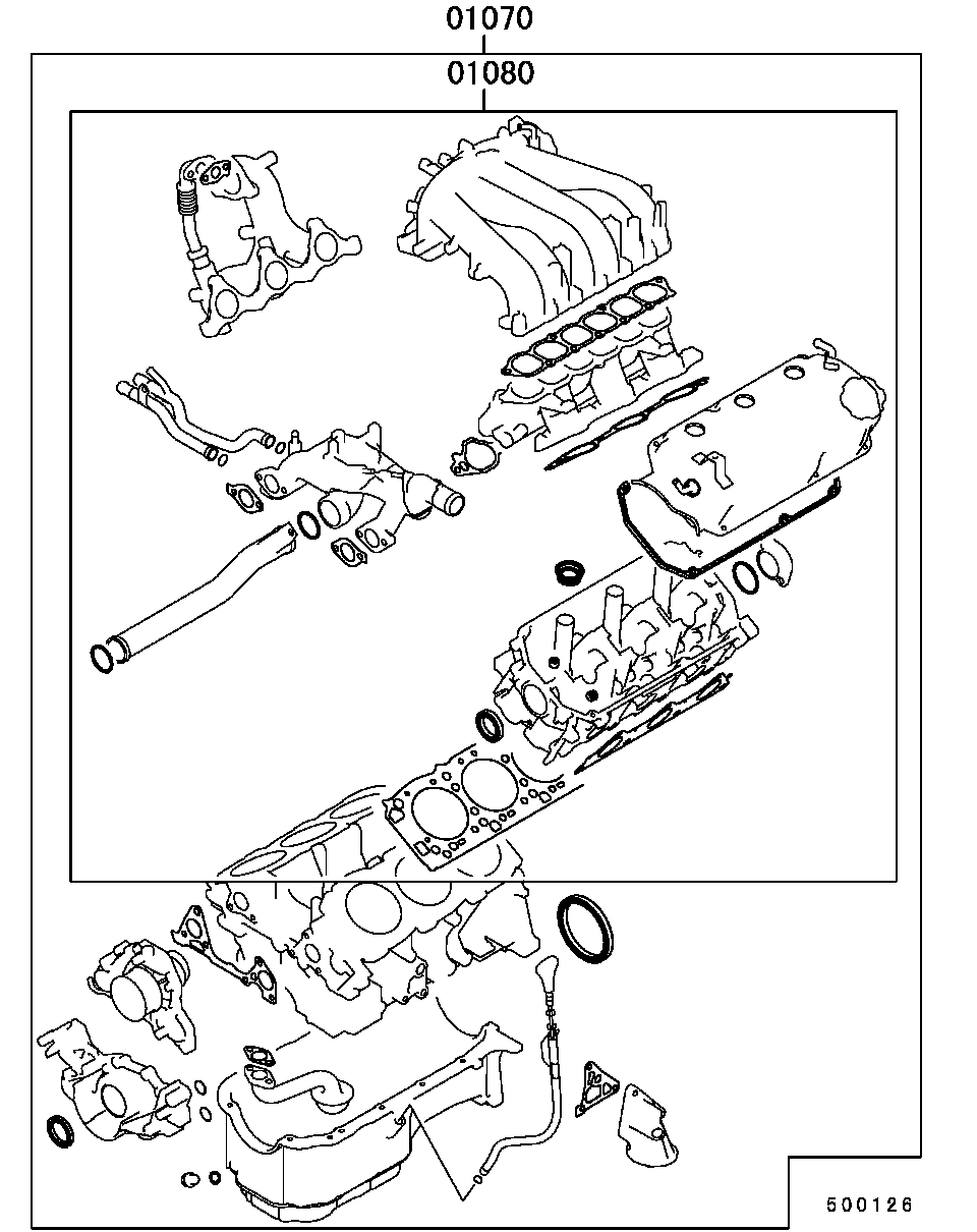 ENGINE OVERHAUL GASKET KIT