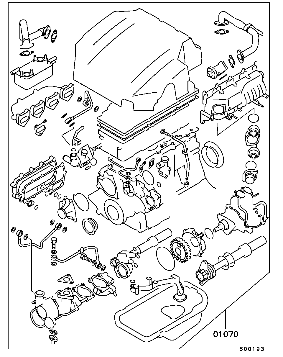 ENGINE OVERHAUL GASKET KIT / ALL