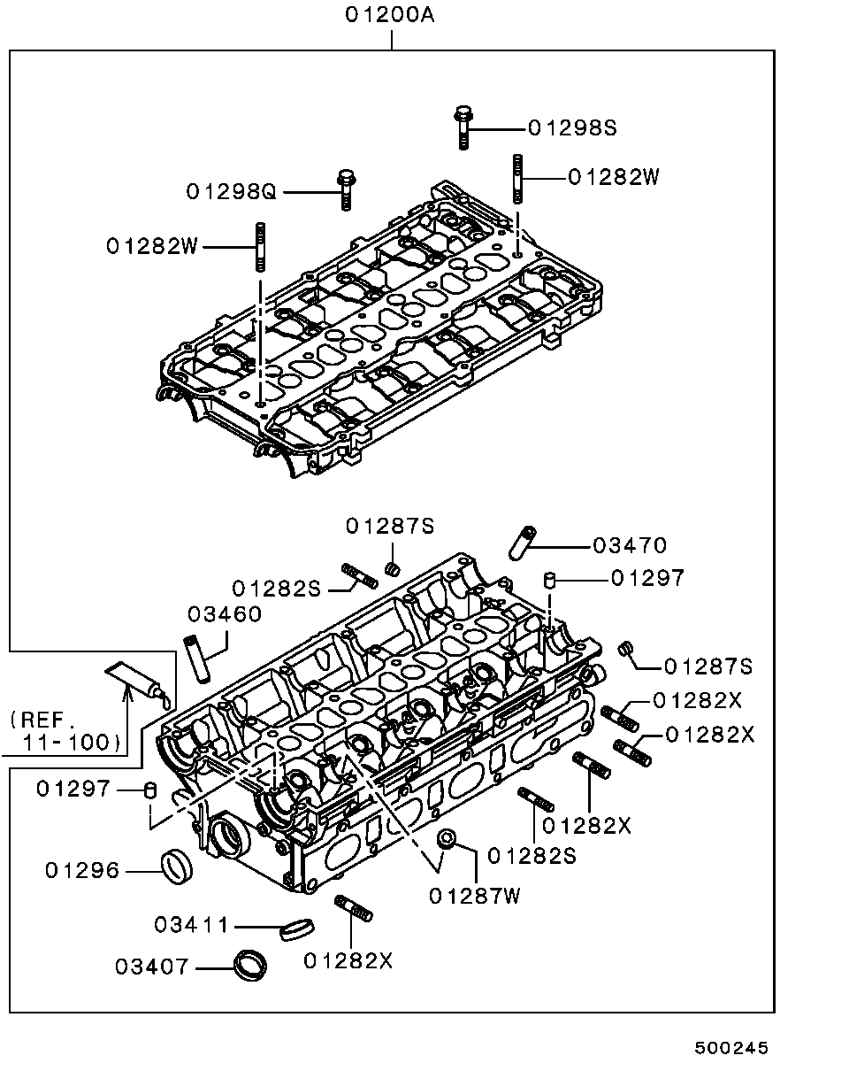 CYLINDER HEAD / ALL (INNER PARTS)