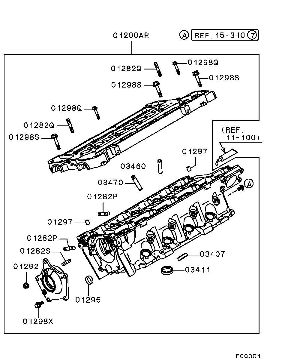 CYLINDER HEAD / ALL (INNER PARTS RIGHT SIDE)