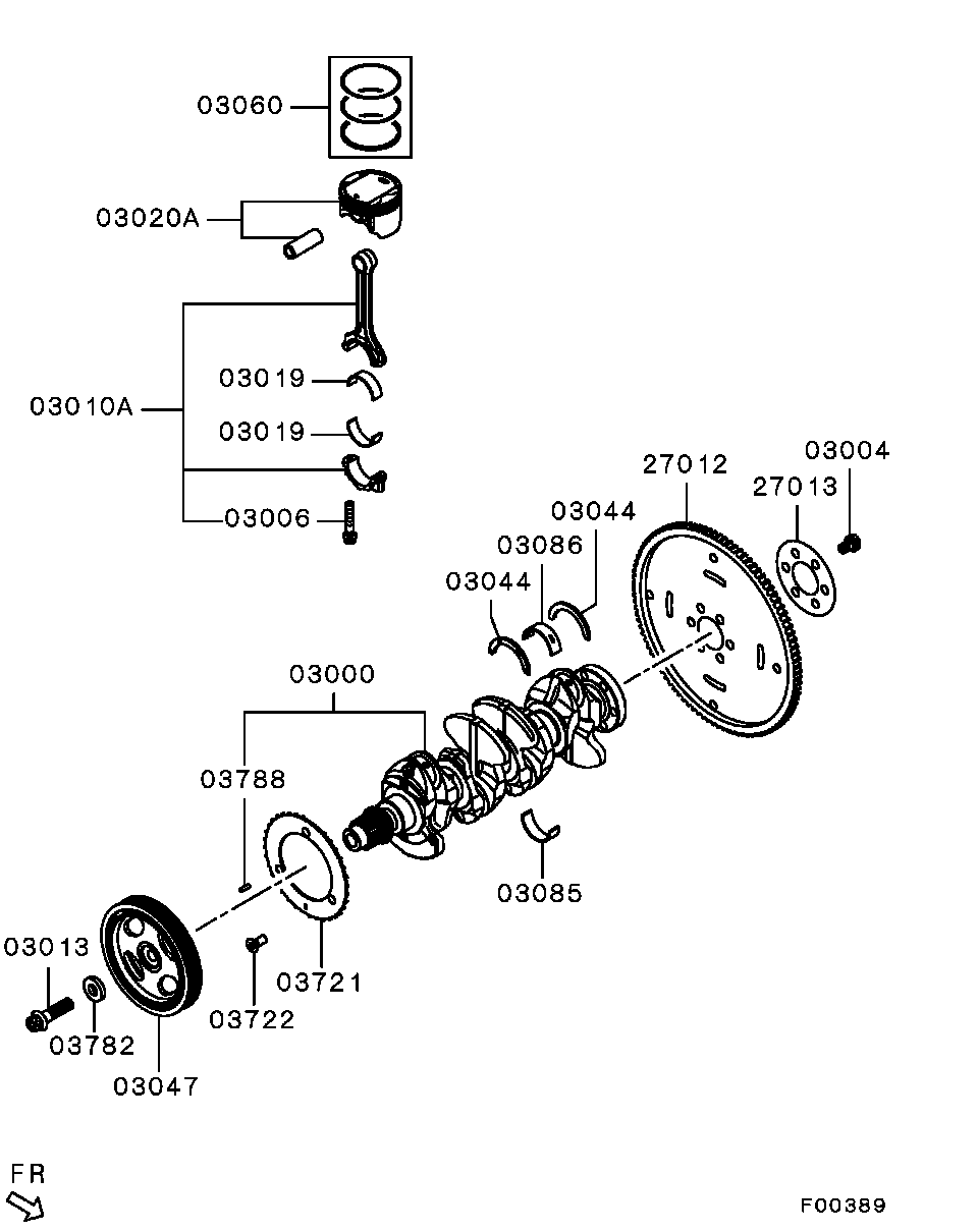 PISTON & CRANKSHAFT / ALL