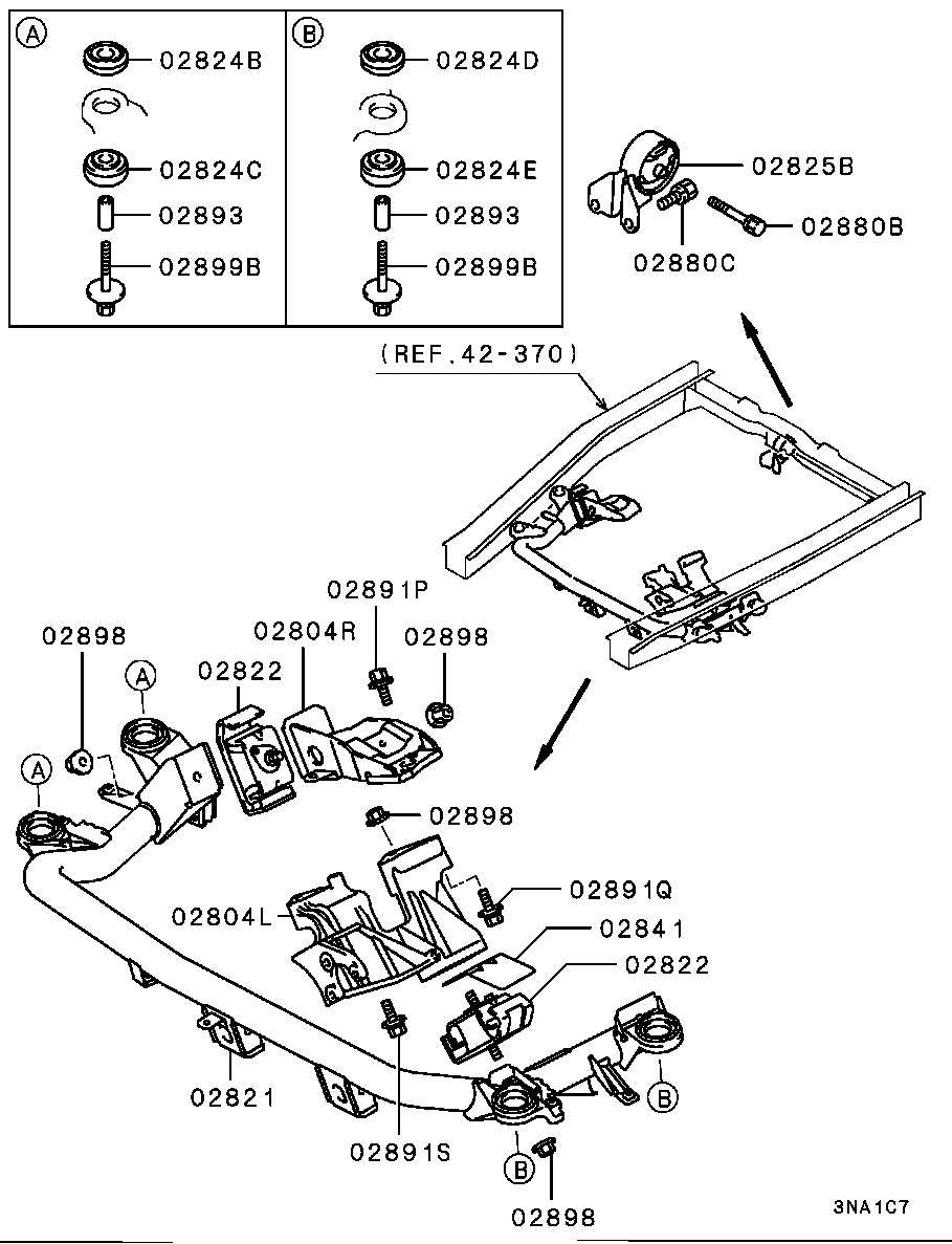 ENGINE MOUNTING & SUPPORT / ALL