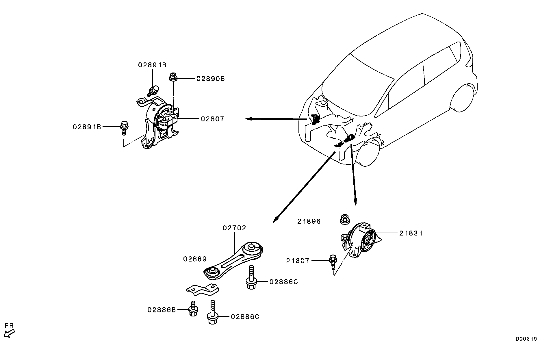 ENGINE MOUNTING & SUPPORT