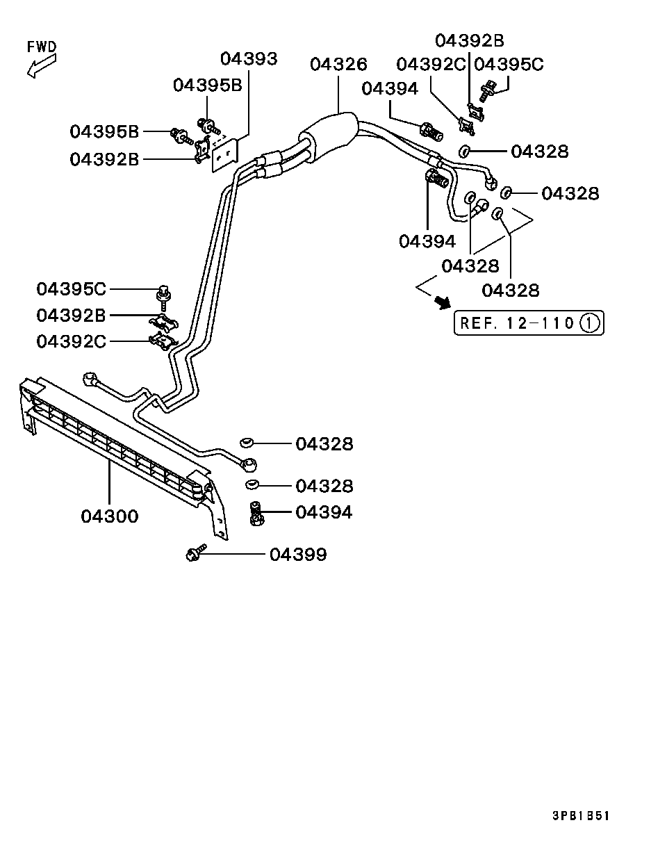 OIL COOLER TUBE / ALL