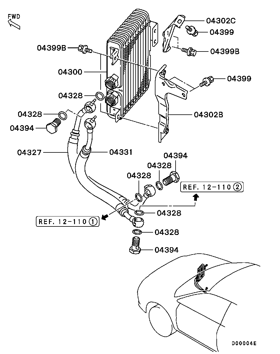 OIL COOLER TUBE