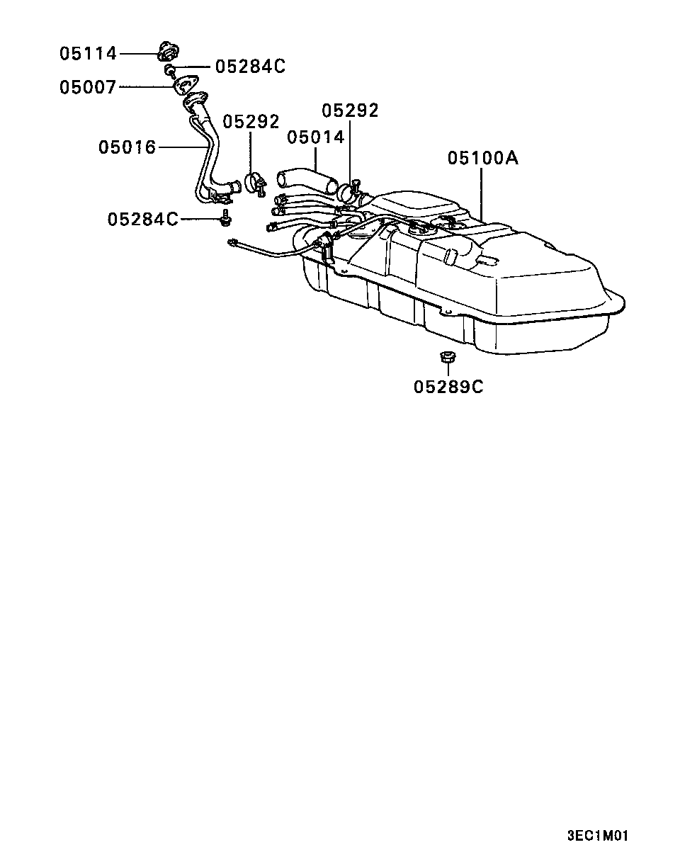 FUEL TANK / FUEL TANK ATTACHING PARTS 8909.2-