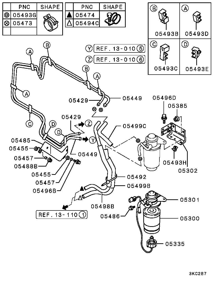 FUEL LINE & VAPOR GAS CONTROL / ALL