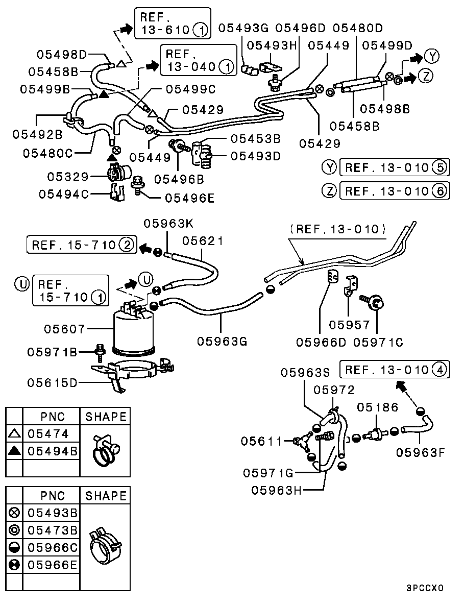 FUEL LINE & VAPOR GAS CONTROL / ALL