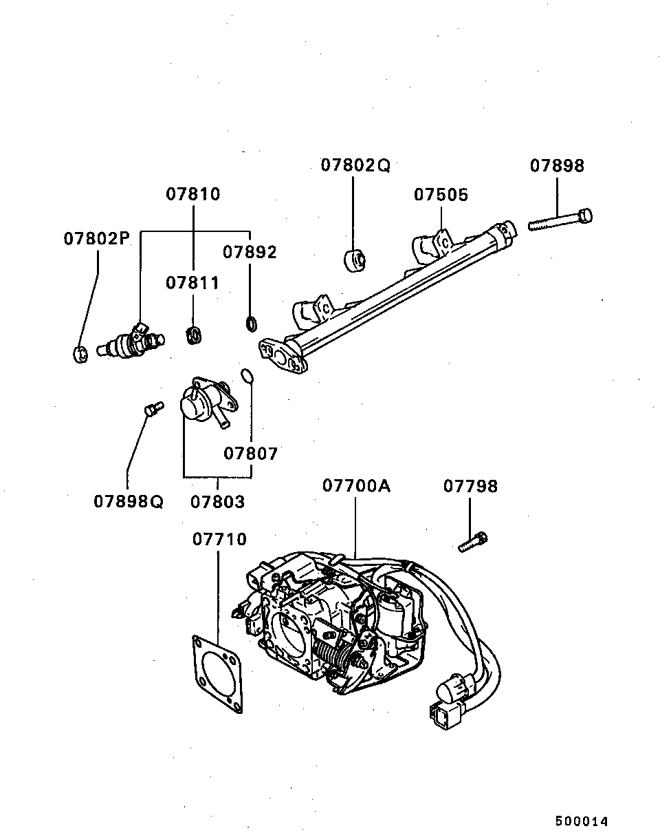 INJECTOR & THROTTLE BODY / ALL (ASSEMBLY)