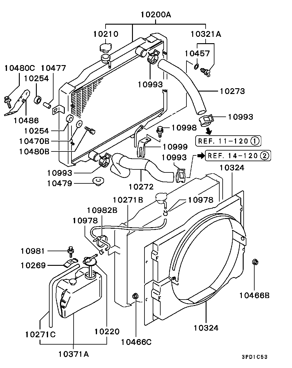 RADIATOR,HOSE & CONDENSER TANK / ALL