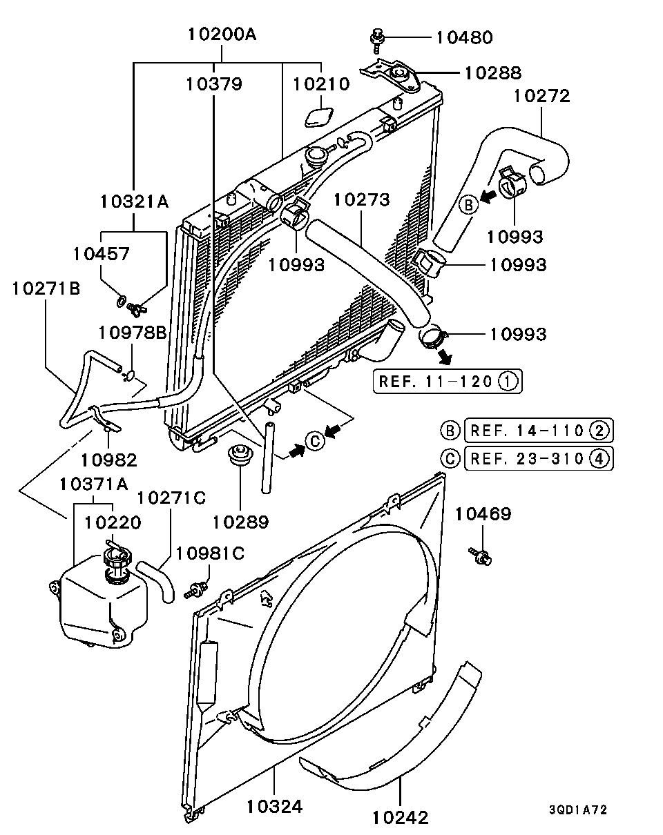 RADIATOR,HOSE & CONDENSER TANK / ALL