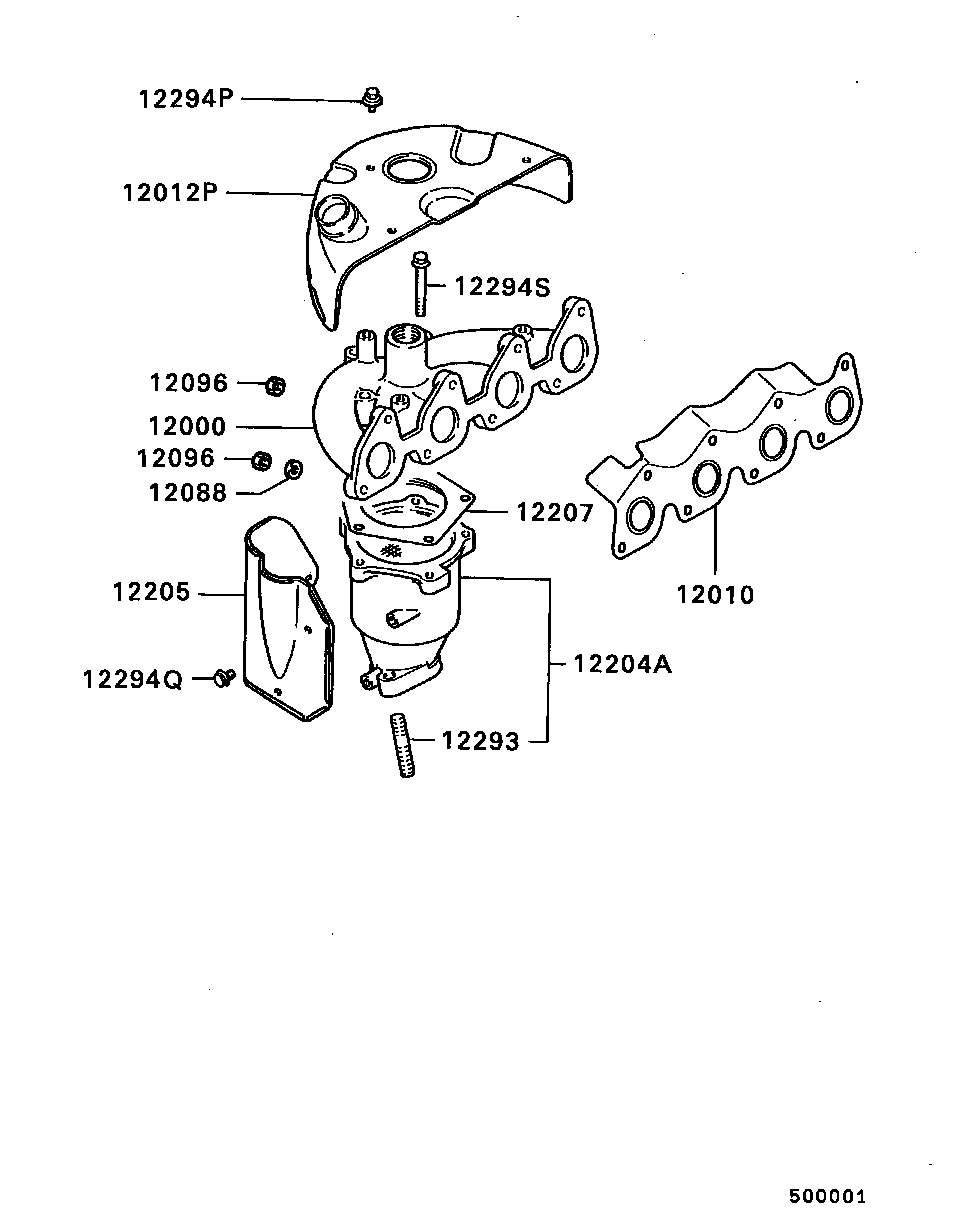 EXHAUST MANIFOLD / ALL