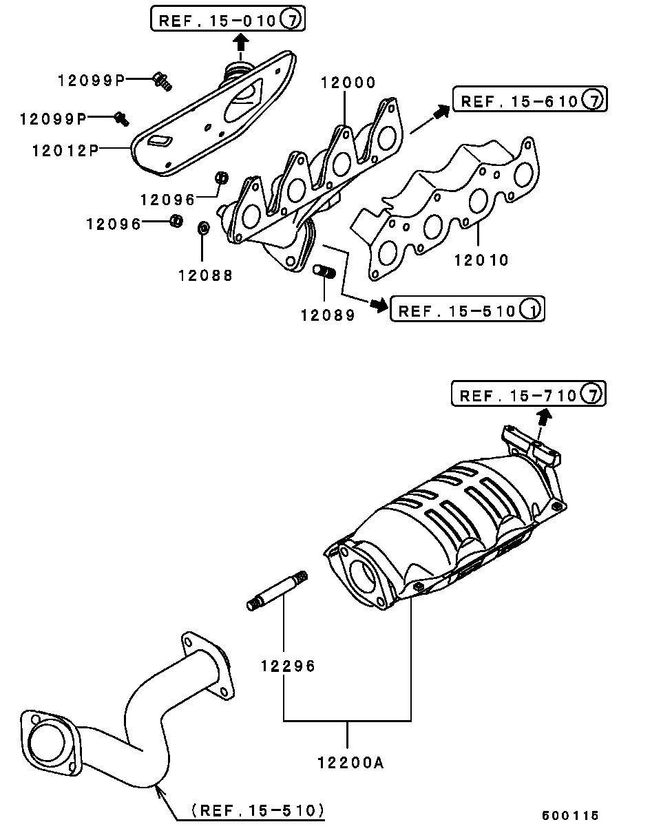 EXHAUST MANIFOLD / ALL