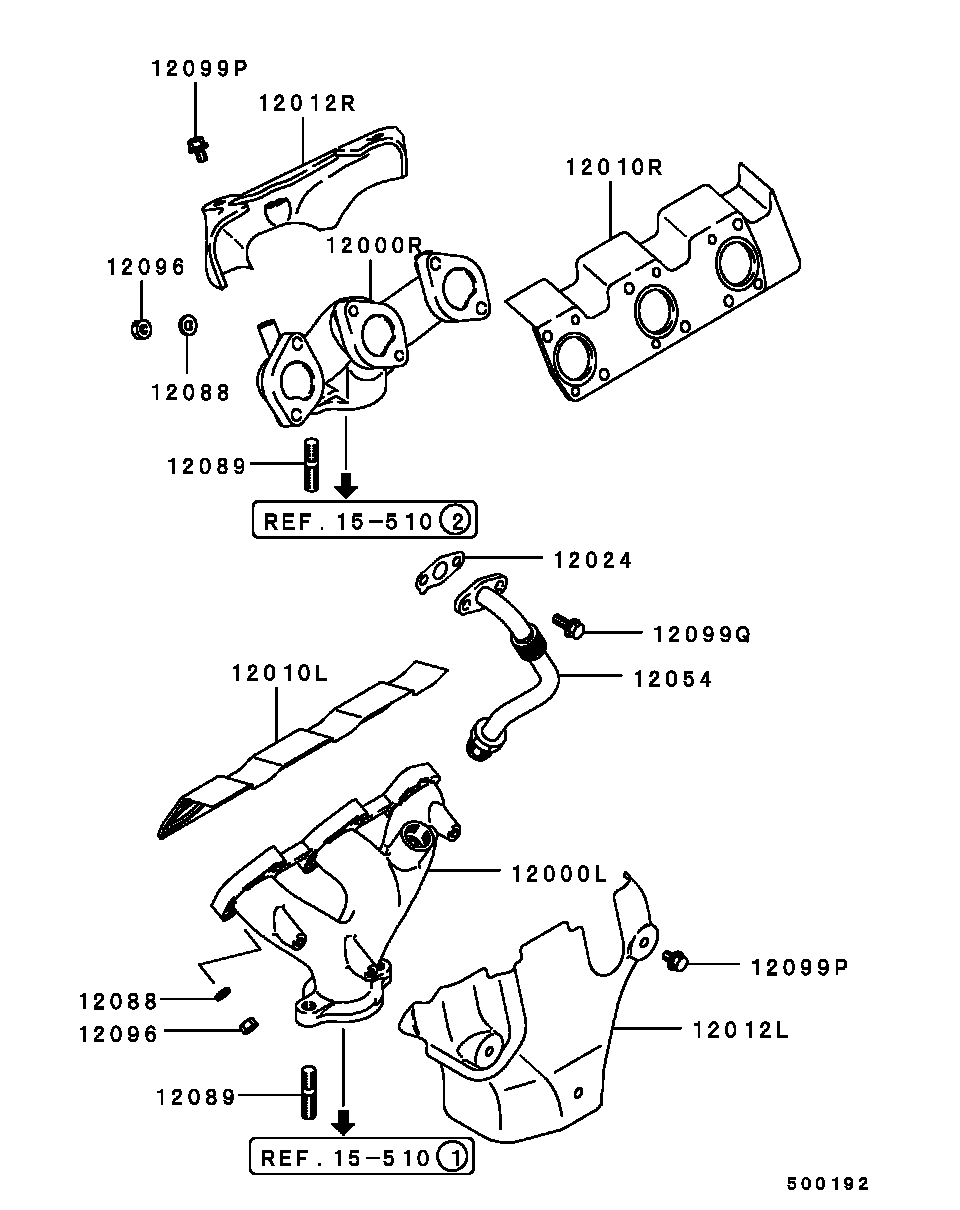 EXHAUST MANIFOLD / ALL (MANIFOLD)