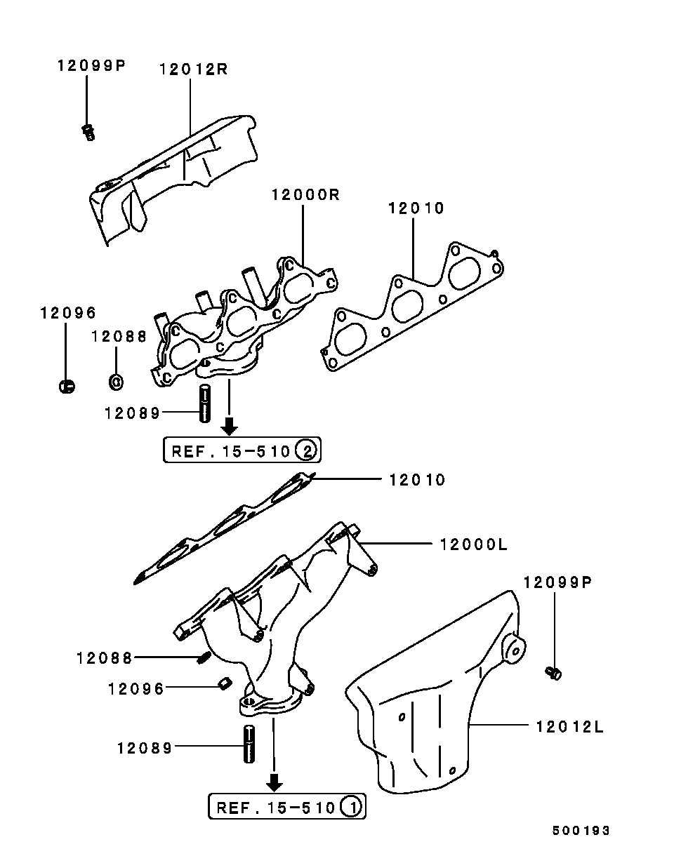 EXHAUST MANIFOLD / ALL (MANIFOLD)