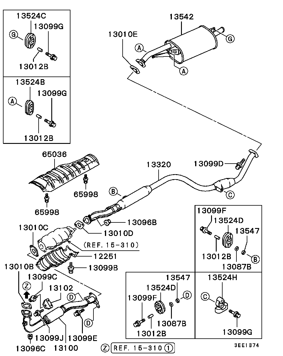 EXHAUST PIPE & MUFFLER / ALL