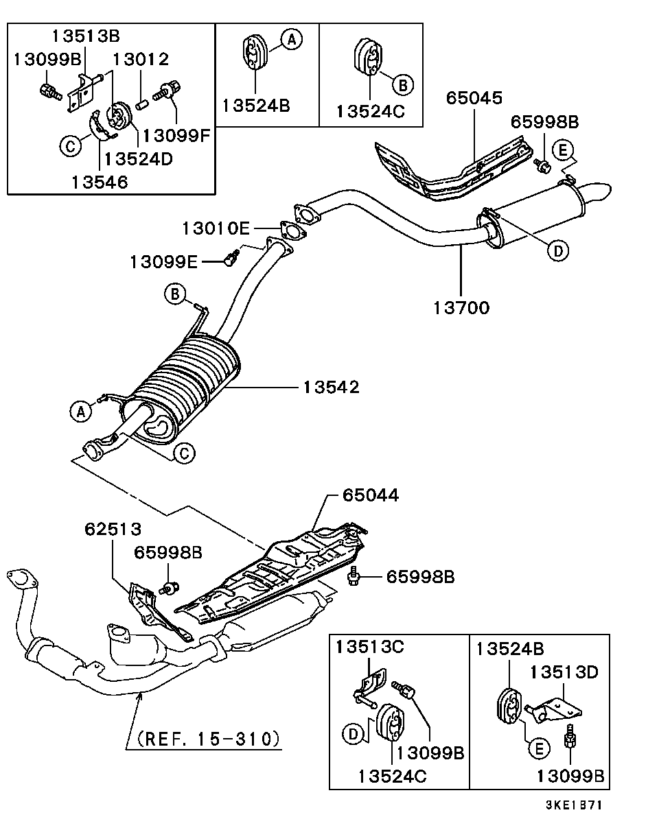 EXHAUST PIPE & MUFFLER / ALL