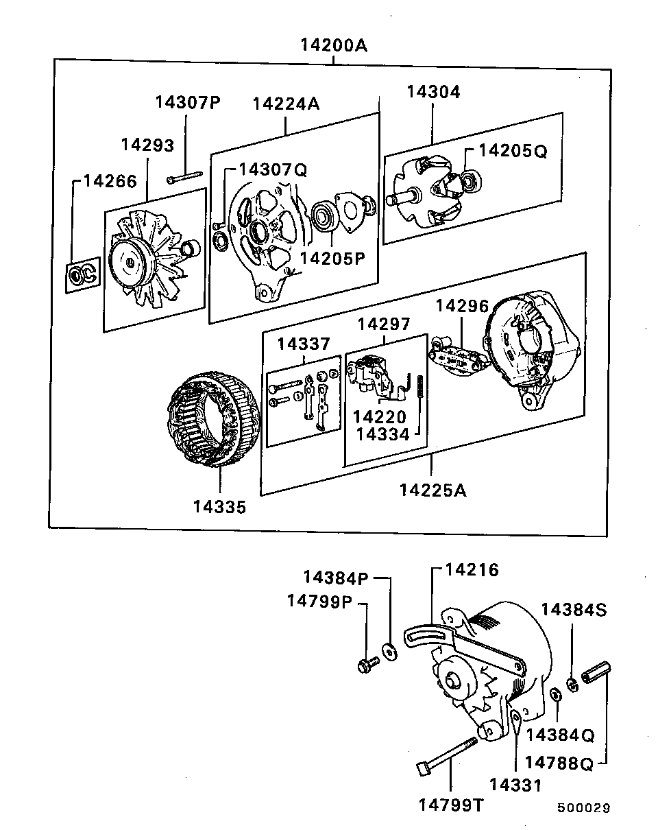 ALTERNATOR & VACUUM PUMP / COLD ZONE