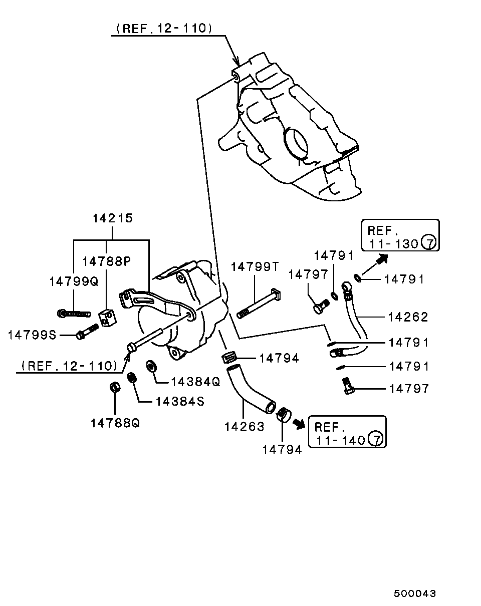 ALTERNATOR & VACUUM PUMP / ALL (BRACE ETC.)