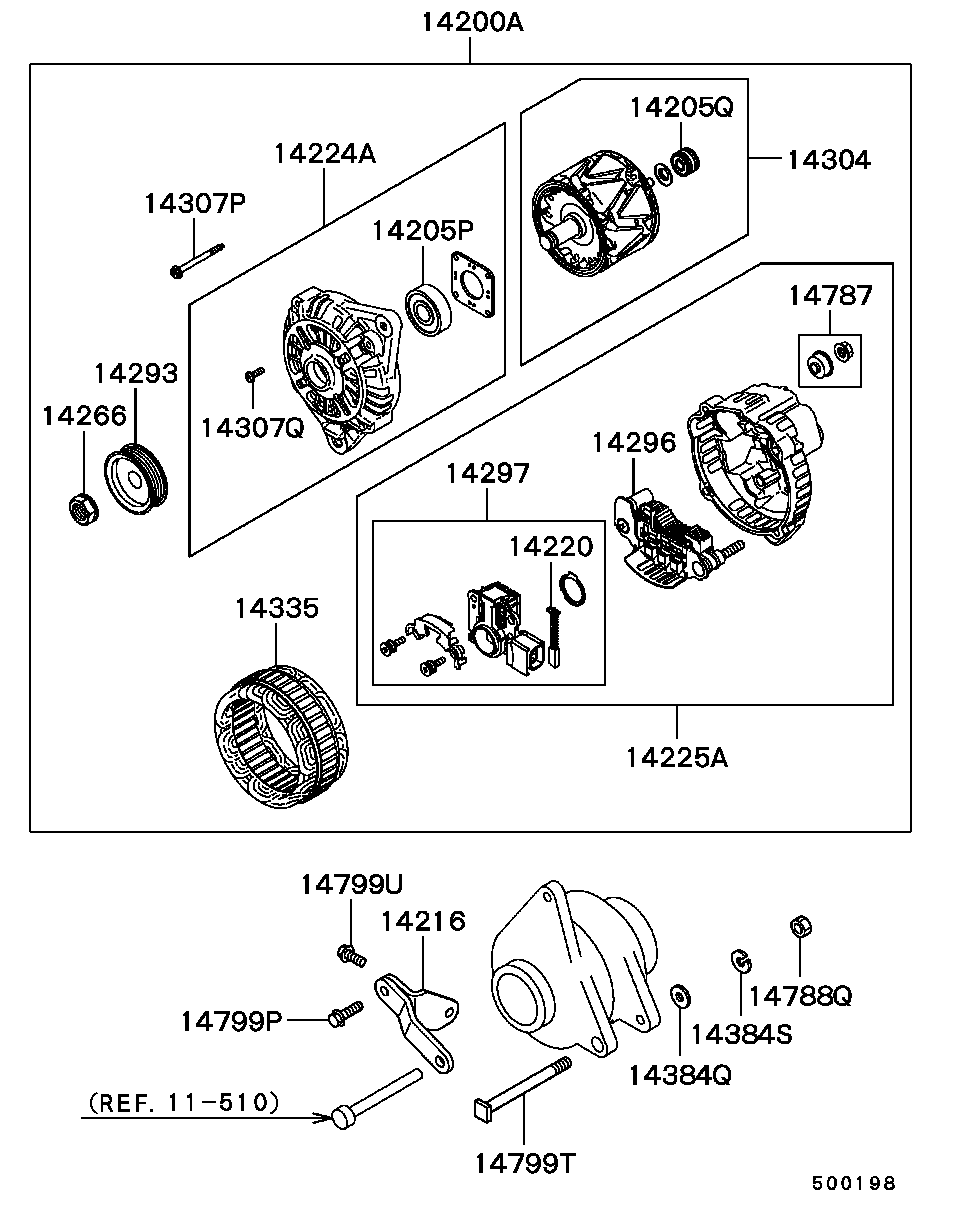 ALTERNATOR & VACUUM PUMP / ALL