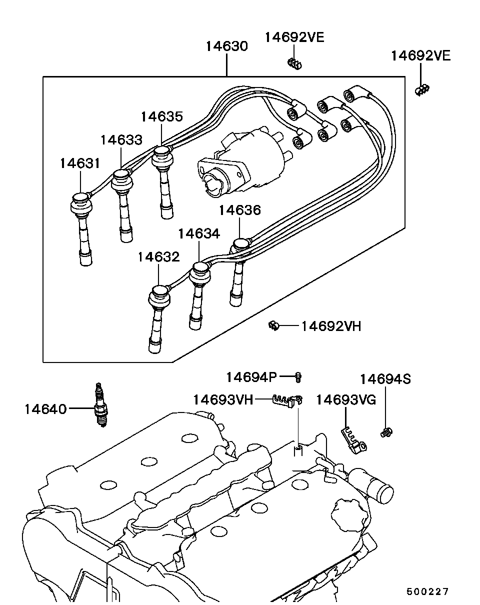 SPARK PLUG,CABLE & COIL