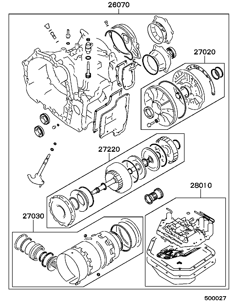 A/T OVERHAUL KIT / ALL