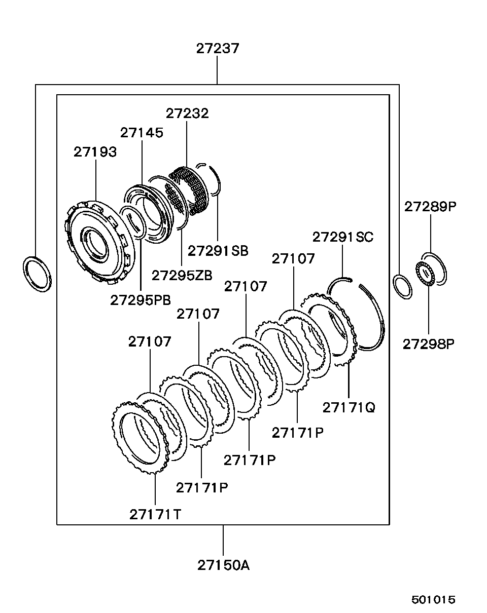 A/T CLUTCH / ALL (FRONT CLUTCH)