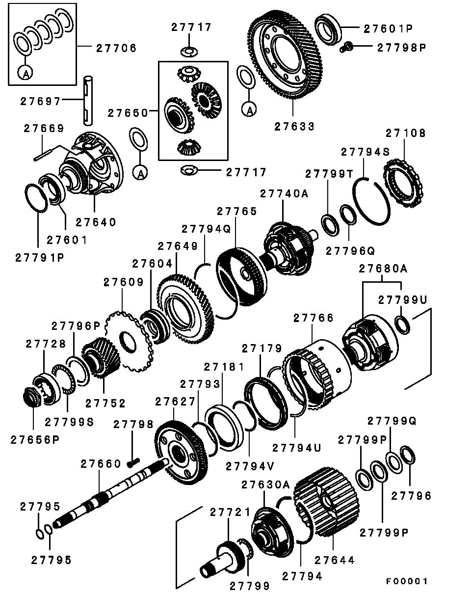 A/T GEAR & GOVERNOR / ALL