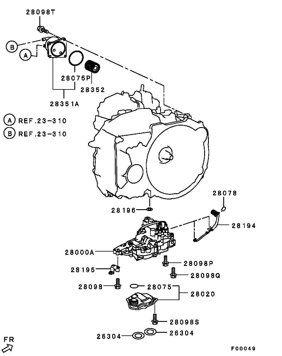 A/T VALVE BODY / ALL