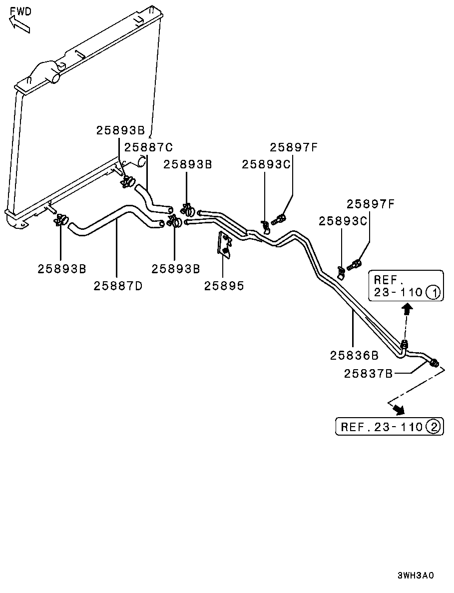 A/T OIL COOLER & TUBE / ALL