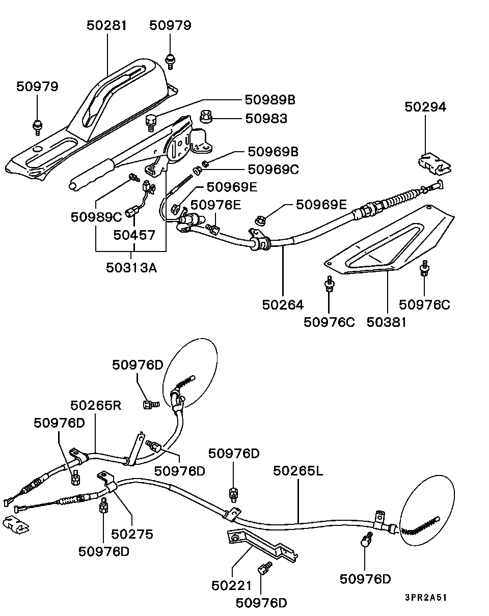 PARKING BRAKE CONTROL / ALL