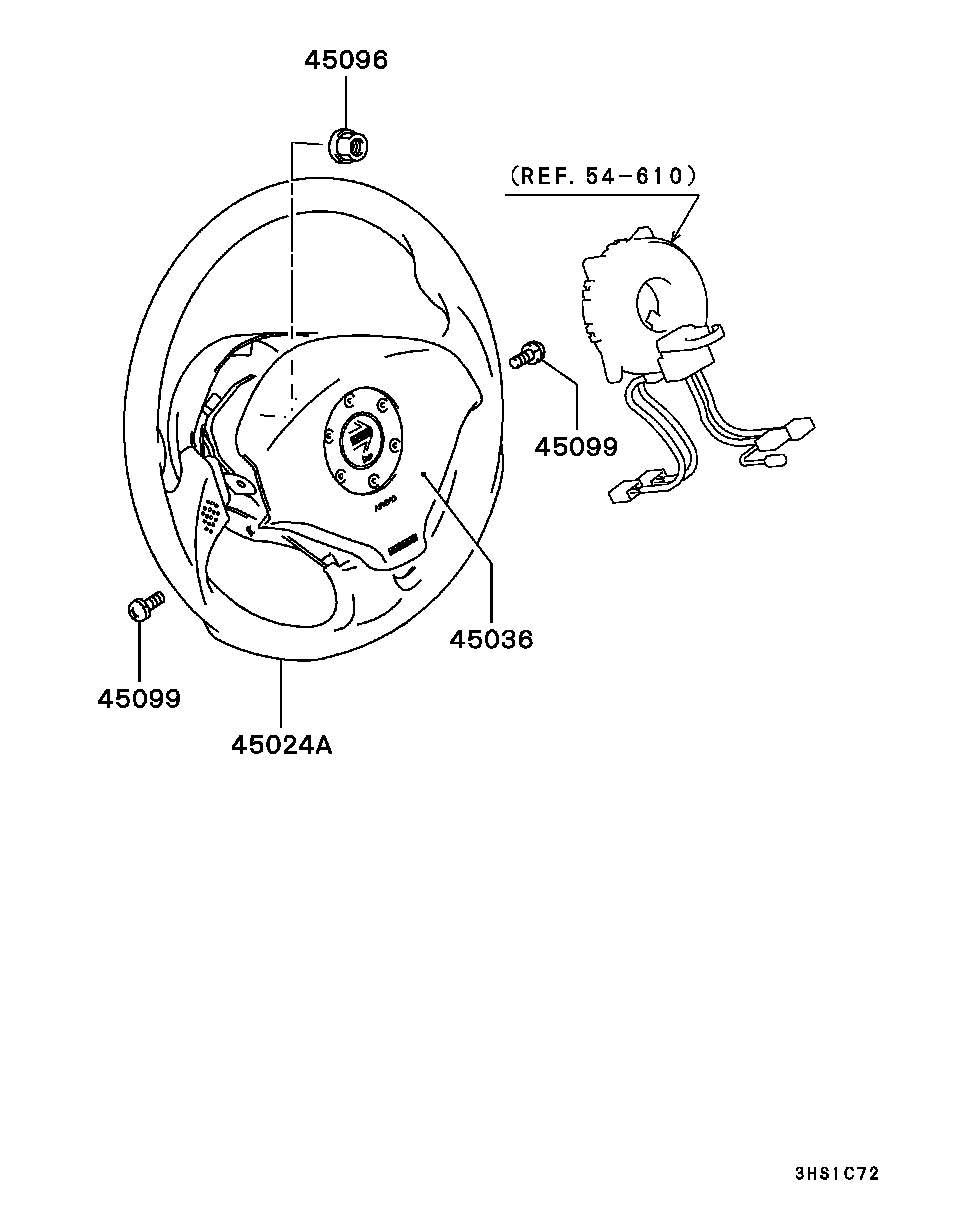 STEERING WHEEL / 3SPOKE