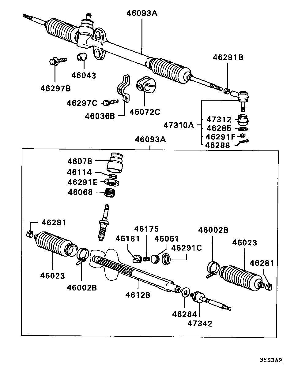 STEERING GEAR / MANUAL STEERING