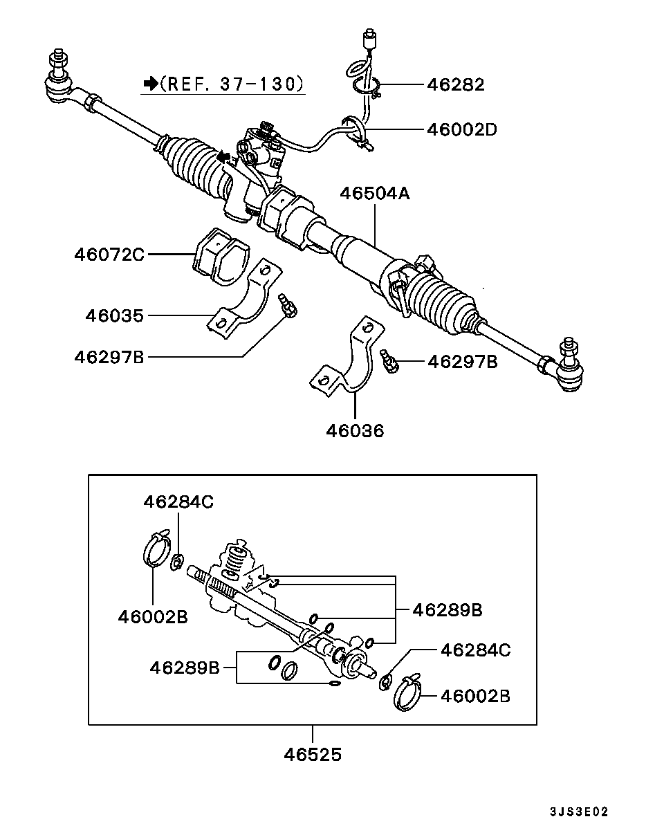 STEERING GEAR / EPS ATTACHING PARTS,SEAL KIT