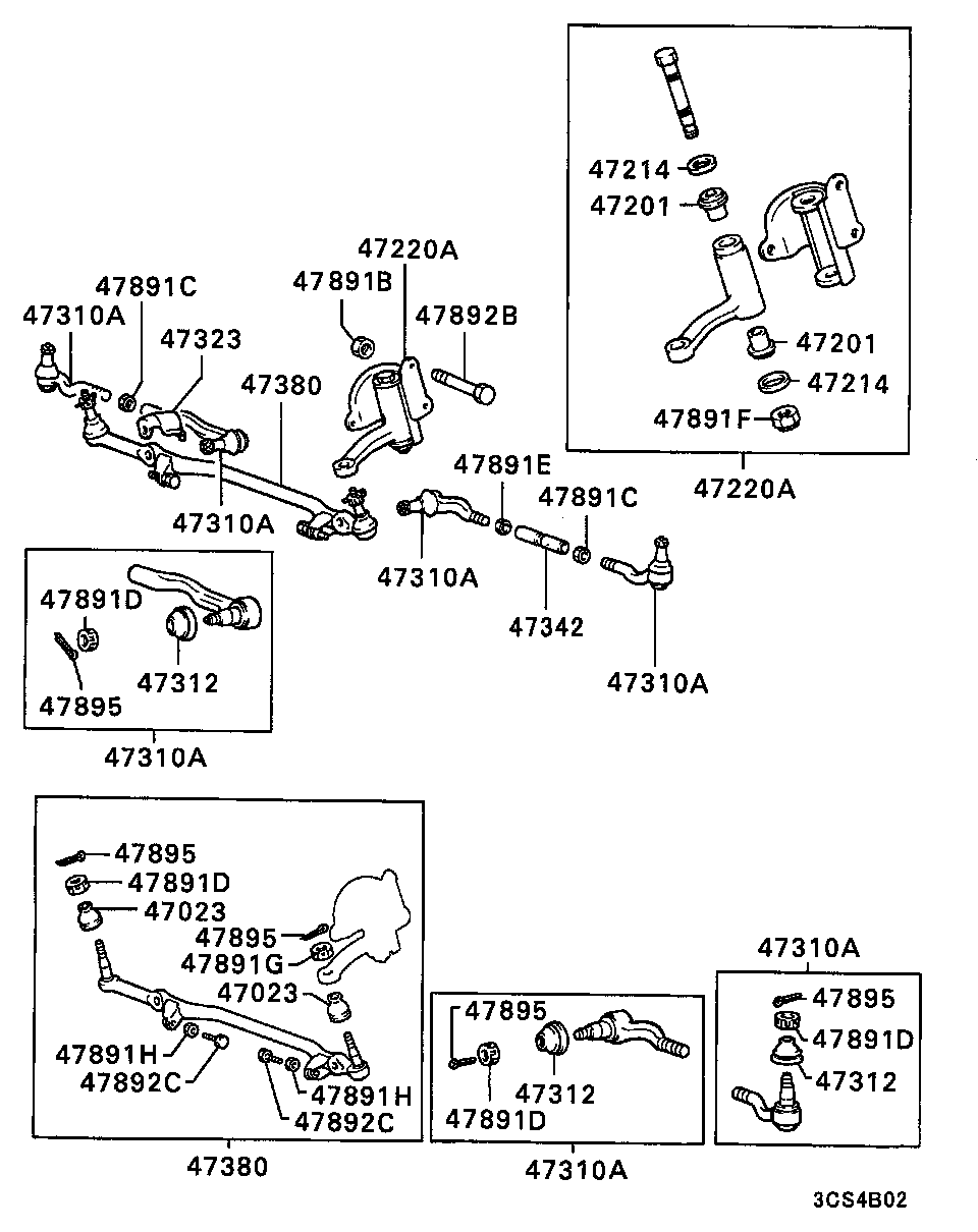 STEERING LINKAGE / ALL