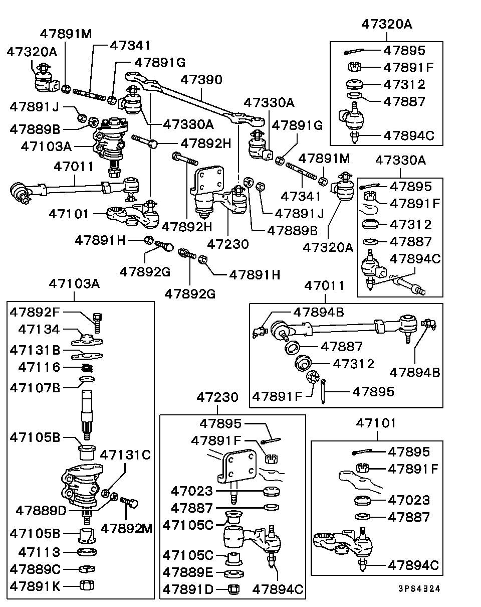 STEERING LINKAGE / ALL